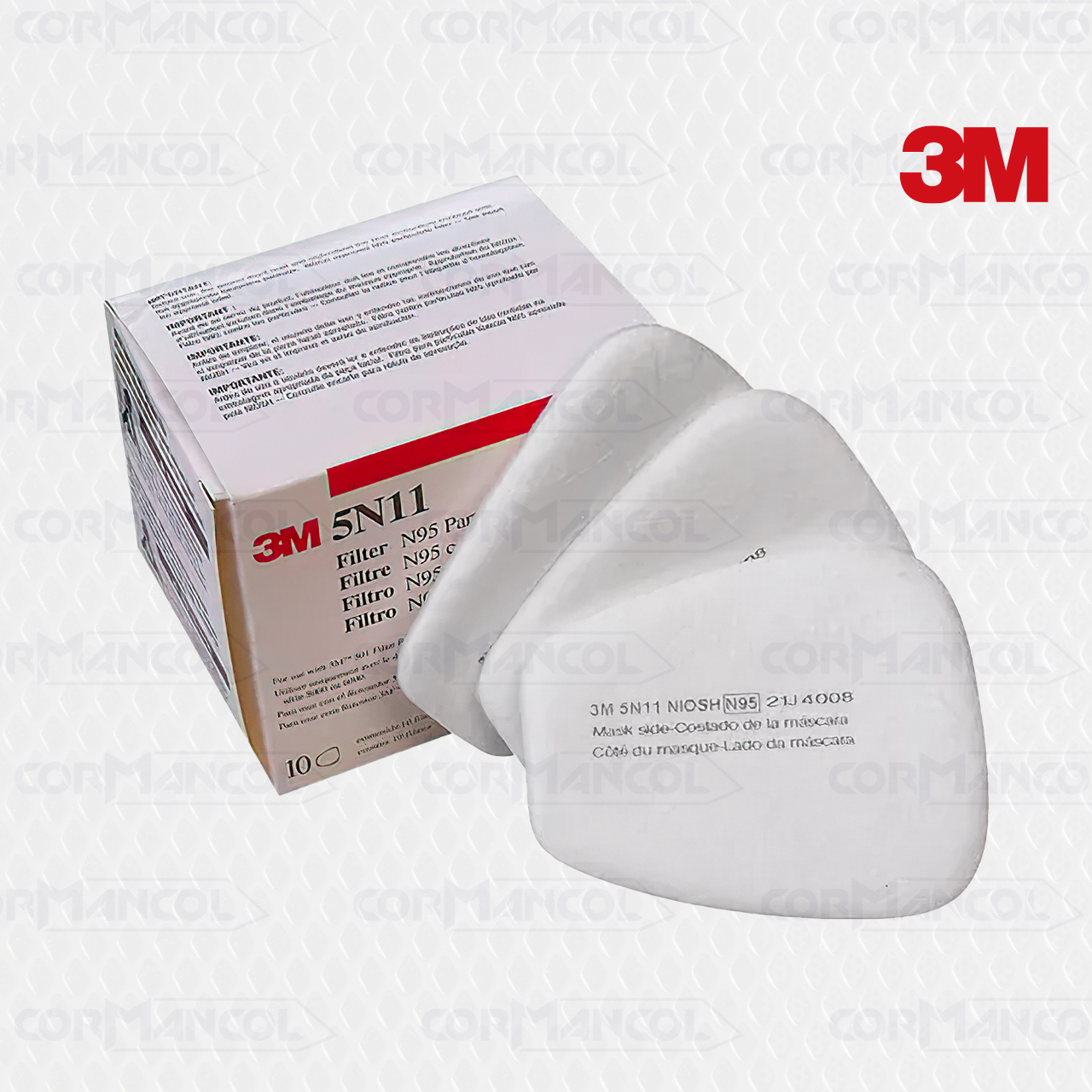 5N11 FILTRO MATERIAL PARTICULADO X UNIDAD LINEA 6000 MARCA 3M