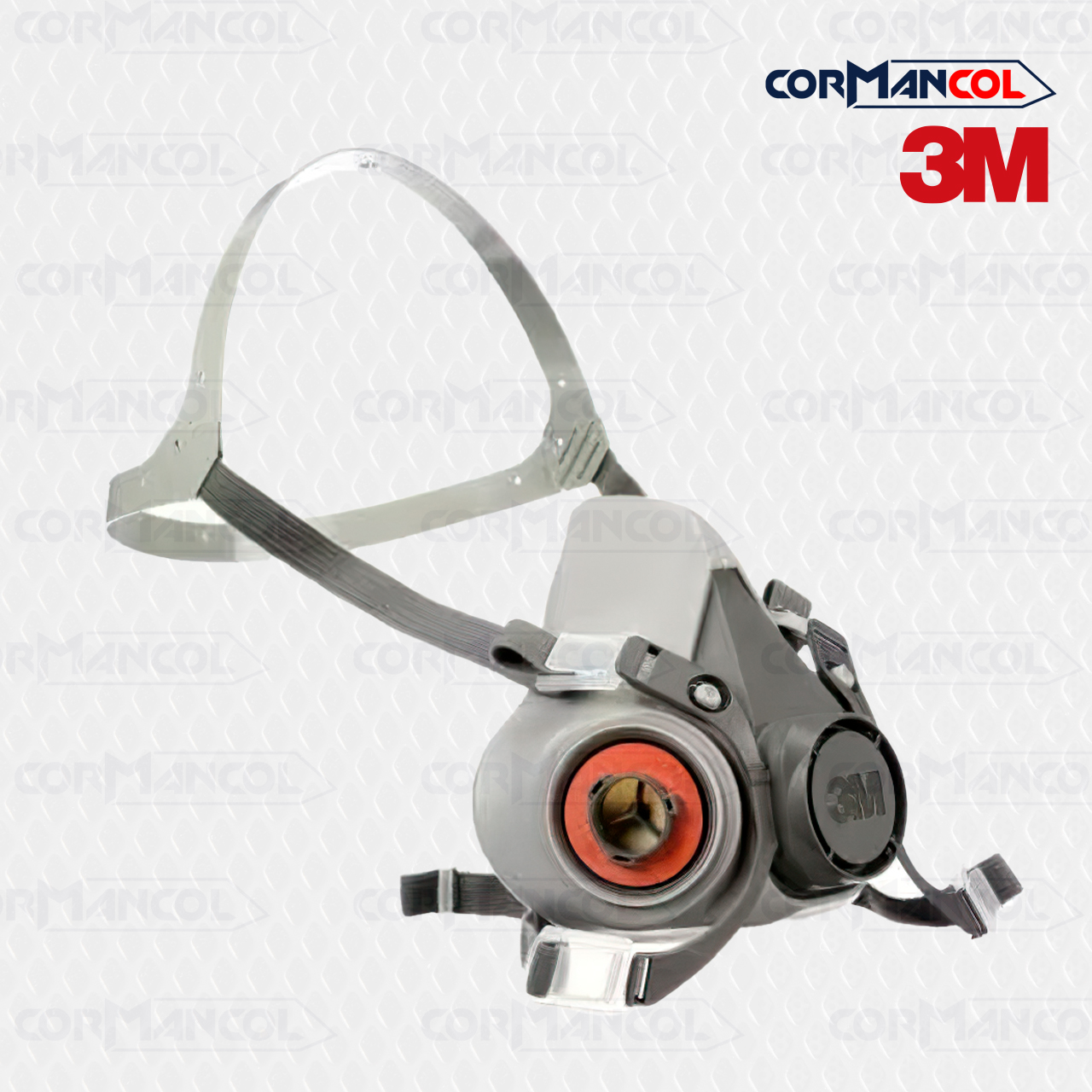 6200 RESPIRADOR MEDIA CARA 6200 TALLA M-6200 MARCA 3M