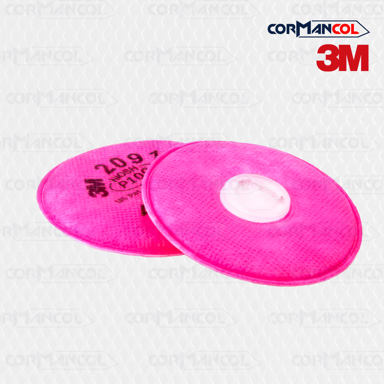2091 FILTRO ALTA EFICIENCIA MATERIAL PARTICULADO X PAR MARCA 3M