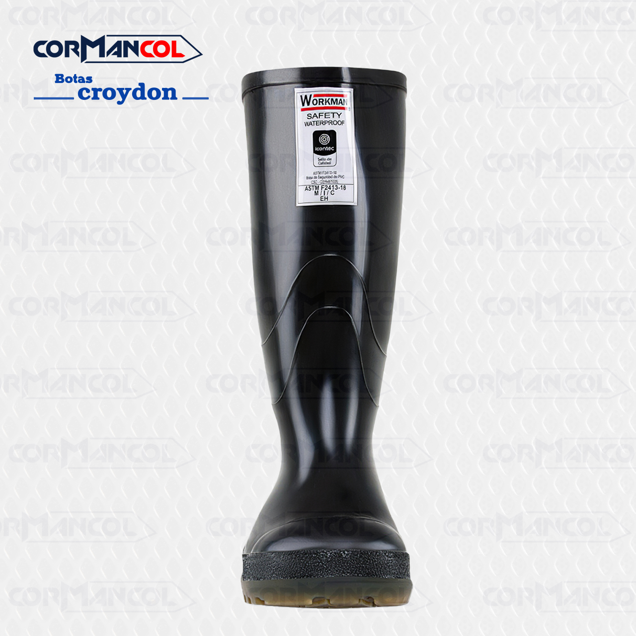 WORKMAN WATERPROOF SEGURIDAD EN PVC TALLA 41 CON PUNTERA CERT INCONTEC CROYDON