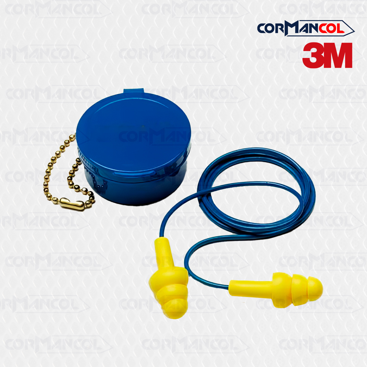 3404002 PROTECCIÓN ULTRAFIT TAPON INSERCION CORDON CAJA MARCA 3M