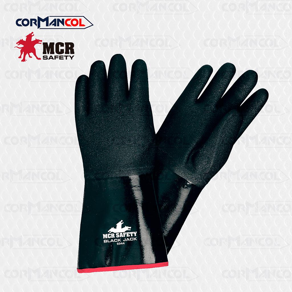 6944 GUANTE JACK BLACK 14&quot; NEOPRENO RUGOSO T L MCR