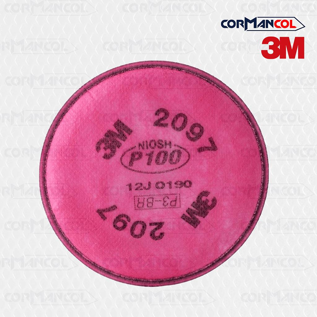 2097 FILTRO ALTA EFICIENCIA MATERIAL PARTICULADO X PAR MARCA 3M OP1