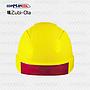 11888206 CASCO DE SEGURIDAD COLOR AMARILLO SIN VENTILACIÓN TAFILETE DE 6 APOYOS, BARBUQUEJO DE 4 APO